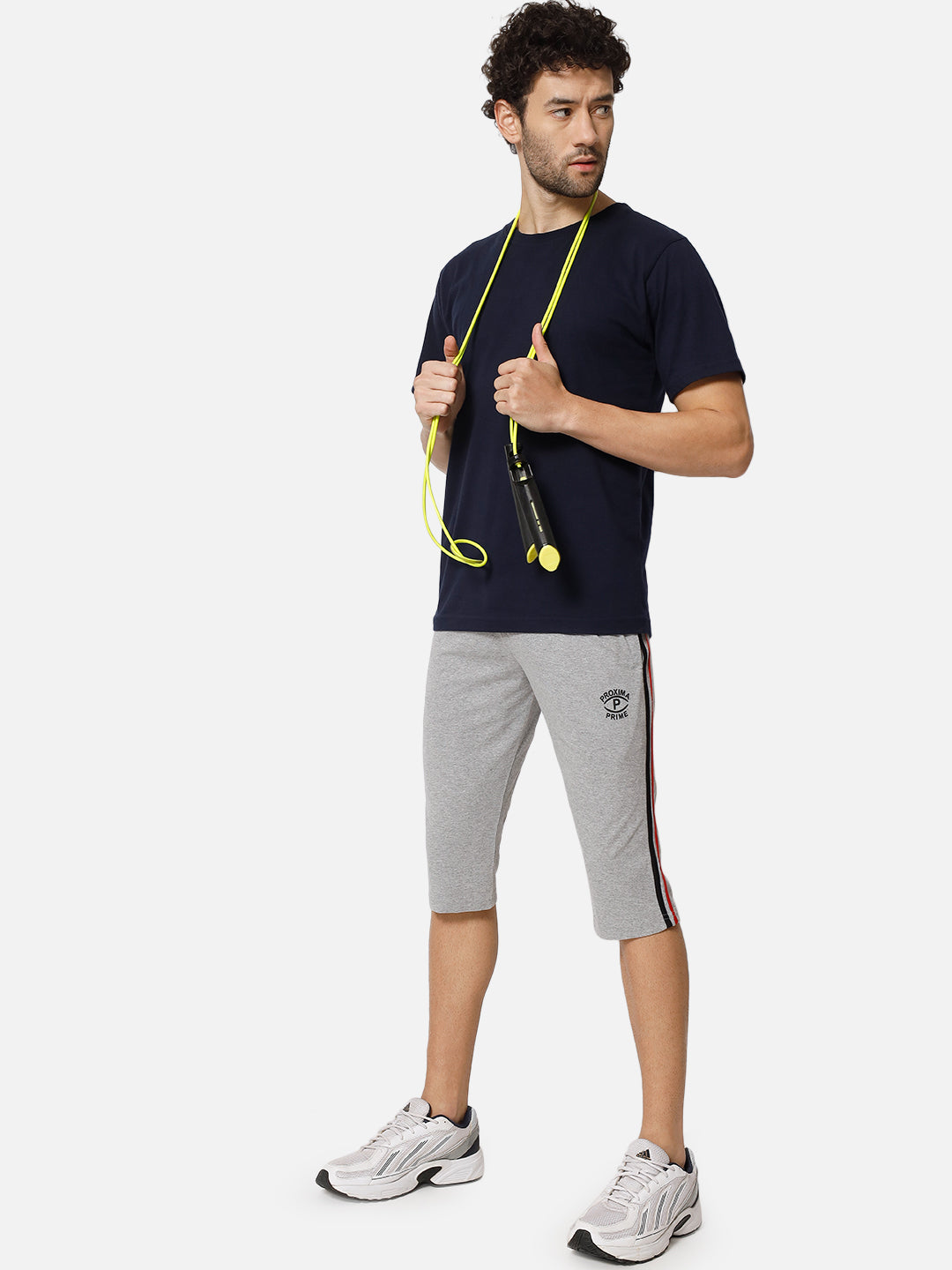 Men Cotton Regular FIT Three Fourth