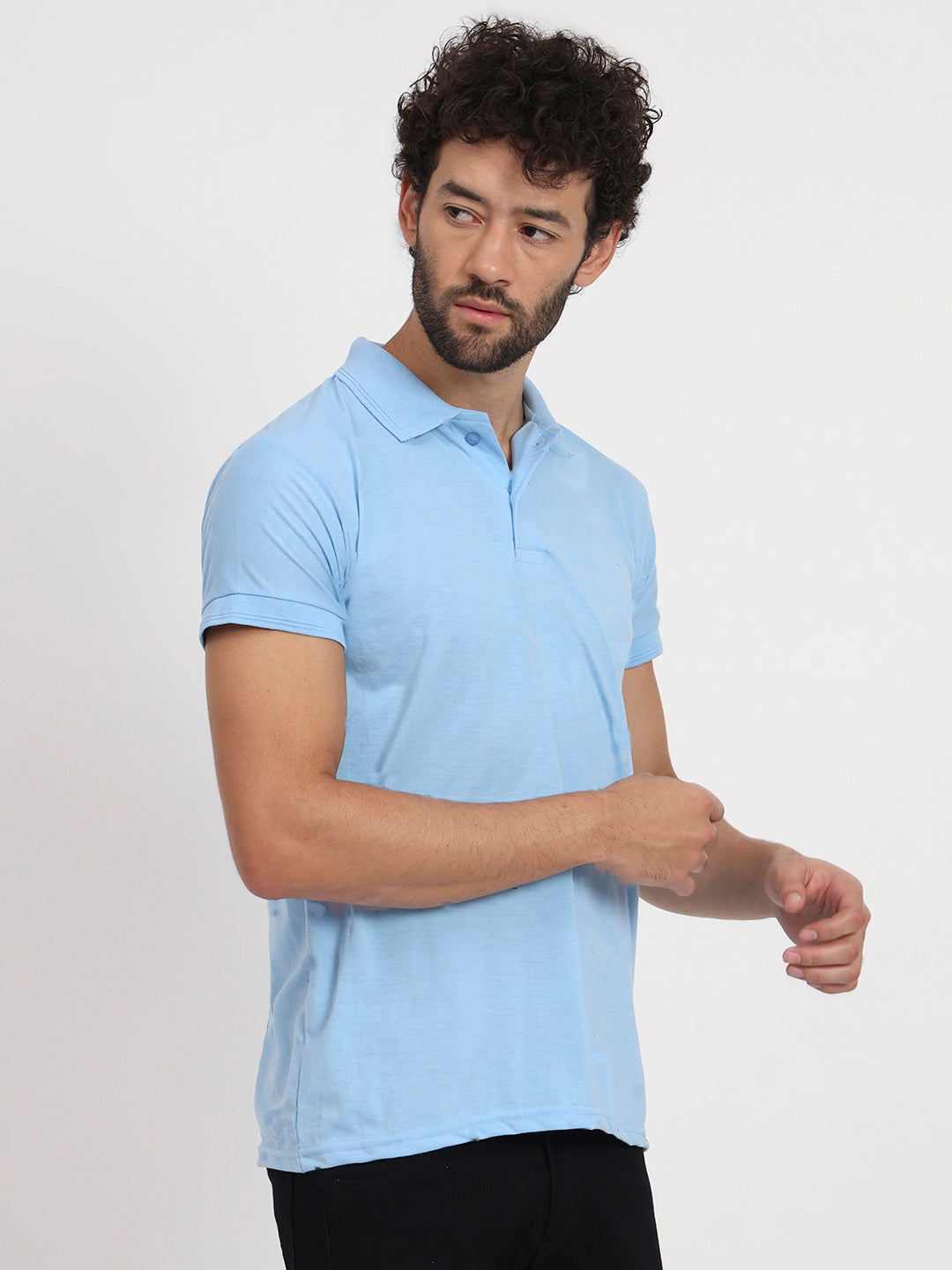 Men Regular Fit Polo T-Shirt