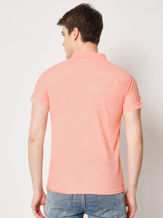 Men Regular Fit Polo T-Shirt