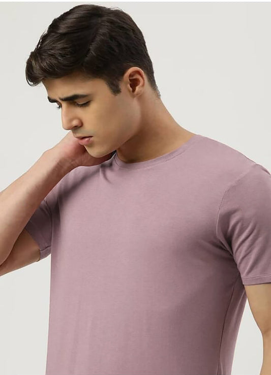 Men Regular Fit Round-Neck T-Shirt