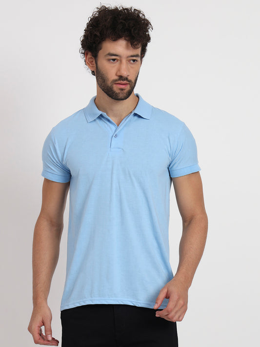 Men Regular Fit Polo T-Shirt