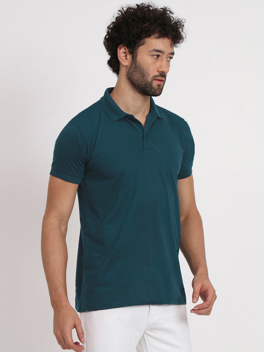 Men Regular Fit Polo T-Shirt