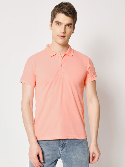 Men Regular Fit Polo T-Shirt