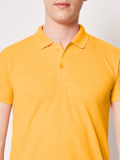 Men Regular Fit Polo T-Shirt