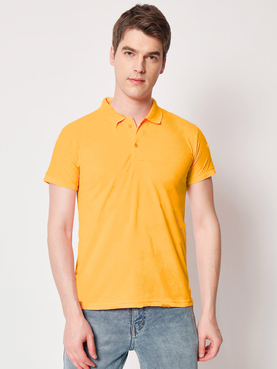 Men Regular Fit Polo T-Shirt