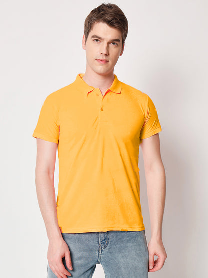 Men Regular Fit Polo T-Shirt